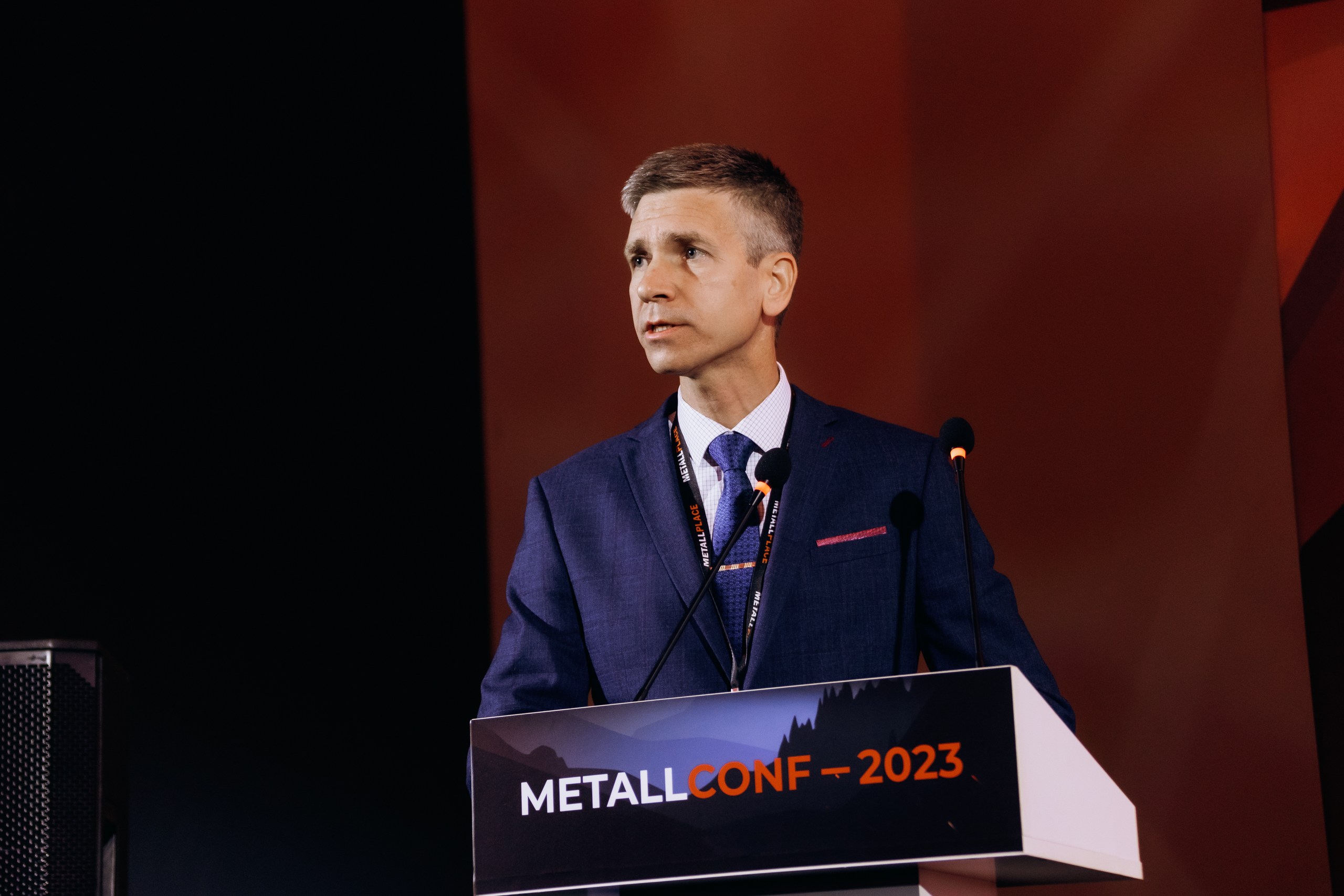 Алексей Сентюрин выступил с докладом на конференции METALLCONF-2023 «Российская металлургия 2030: стратегия, место на мировом рынке, прогнозы роста внутреннего потребления»